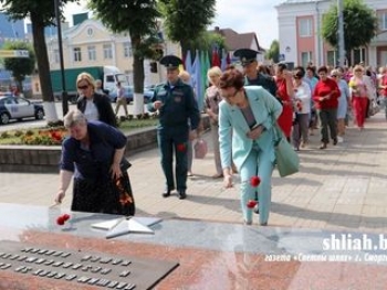 В Сморгони почтили память погибших во Второй мировой войне