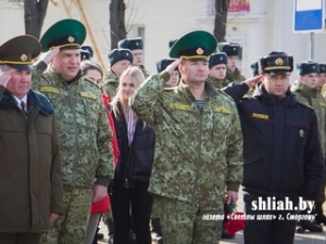 В Сморгони прошел митинг, посвящённый Дню защитников Отечества и Вооружённых сил Республики Беларусь