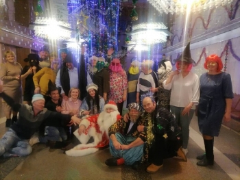 Новогоднее представление &quot;Старый Новый год&quot;  в филиале «Вишневский Дом культуры»