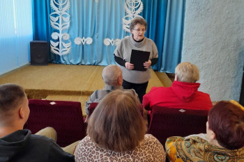 В филиале "Синьковский Дом культуры" прошла экологическая программа "Чёрная быль Чернобыля"