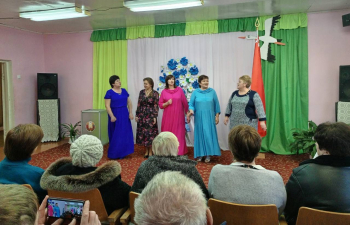 Творческие коллективы Сморгонского района создавали праздничное настроение на избирательных участках в день выборов