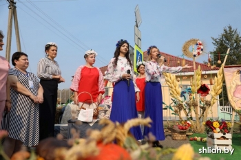 Сельхозпредприятия на районных &quot;Дожинках&quot; порадовали гостей своими подворьями