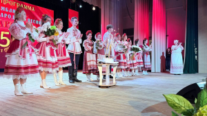 Юбілейная праграма, прысвечаная 25-годдзю творчай дзейнасці народнага ансамбля народнай песні «Хутарок»