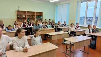 Показ документального фильма «Наш космос» в школах Сморгонского района