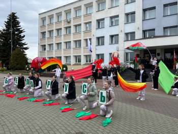 У Смаргоні адзначылі Дзень Дзяржаўных сімвалаў