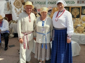 Народныя майстры Беларуси на рэспубліканскім фестывалі нацыянальных культур у Гродна!