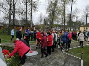 Митинг-реквием прошёл в аг. Залесье