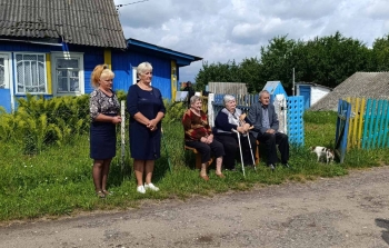 Военная агитбригада «Дарогамі вызваления - 80»