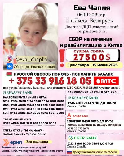 Помощь Ева Чапля