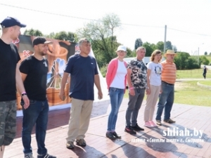 Майстры-керамісты на свяце ў Крэве прадставілі свае вырабы